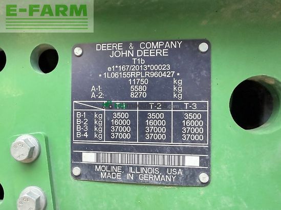 Tractor agrícola - John Deere - 6155r