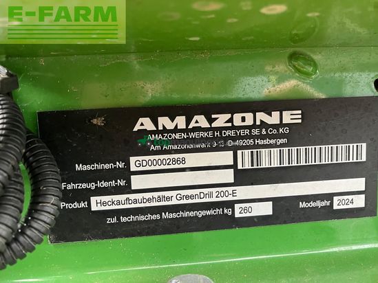 Cultivador - Amazone - Cenio 3000 met kooirol SW 600 & GreenDrill 200-E