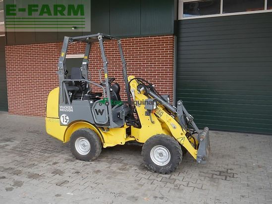 Minicargadora - Weidemann - wacker wl 20e
