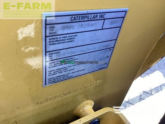 Minicargadora - Caterpillar - 926 m agrar