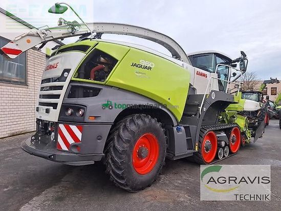 Cosechadora de Cereal - Claas - jaguar 960 terra-trac