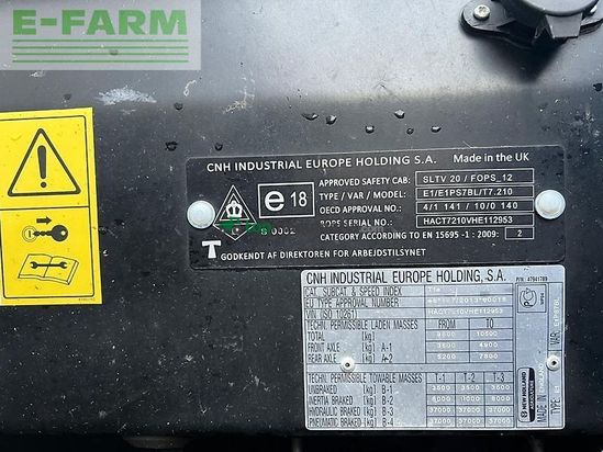Tractor agrícola - New Holland - t 7.210 rc