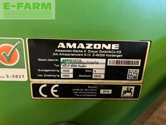 Sembradora - Amazone - ad-p 400 super