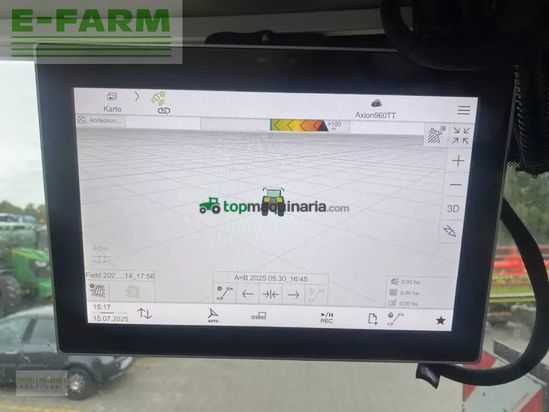 Tractor agrícola - Claas - axion 960 tt cmatic + gps rtk
