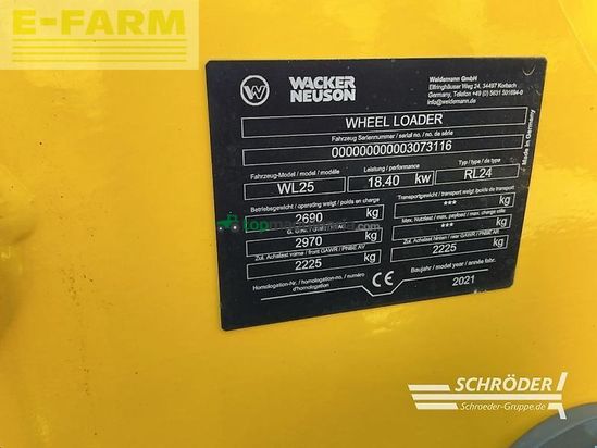 Minicargadora - Wacker Neuson - wl 25