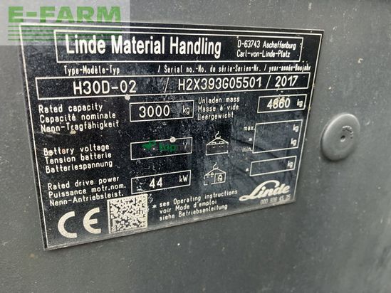 Elevadora - Linde - h 30d02