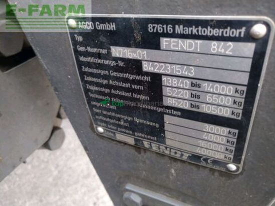 Tractor agrícola - Fendt - 828 vario profi plus s4 ProfiPlus