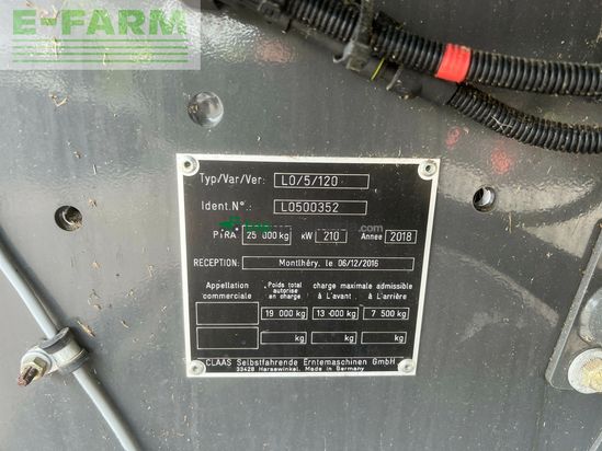 Cosechadora de Cereal - Claas - tucano 440