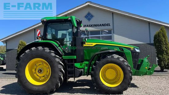 Tractor agrícola - John Deere - 8r 370 med frontlift
