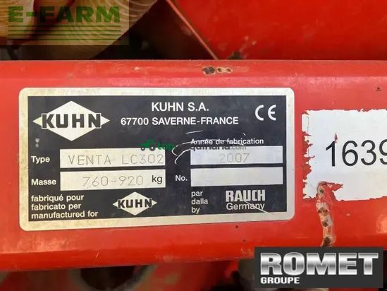 Sembradora directa - Kuhn - ventalc302
