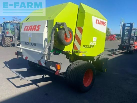Empacadora gigant - Claas - rollant340 contacter 06 31 56 12 02