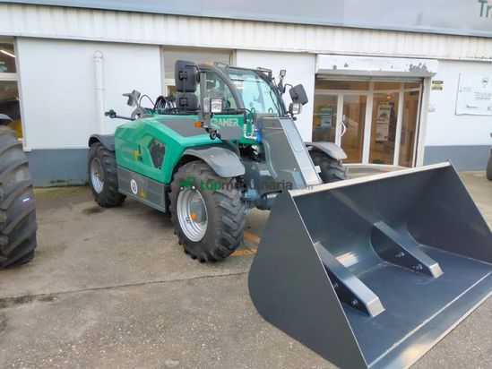Cazo alto volteo para tractor y telescópica