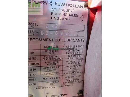 Empacadora gigant - New Holland - hayliner 386