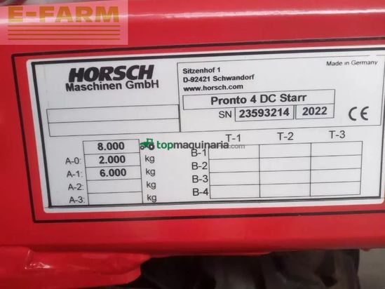 Combinado de siembra - Horsch - pronto 4 dc