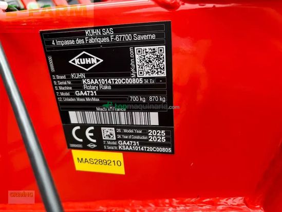 Rastrillo - Kuhn - ga4731