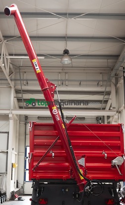 Sinfin hidráulico POM T-461  para remolque 5,4m largo .