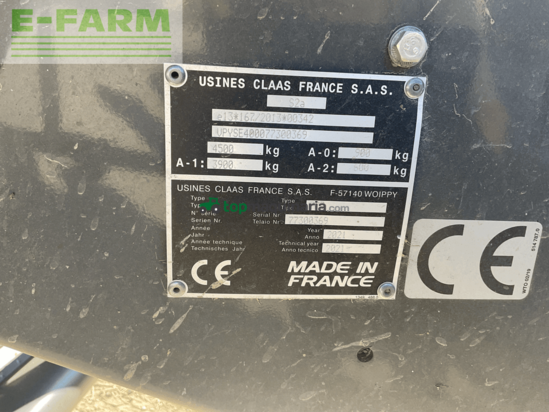 Empacadora gigant - Claas - quadrant 4000