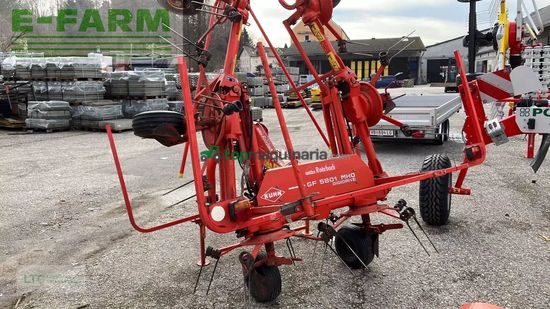 Henificador - Kuhn - gf 5801 mho