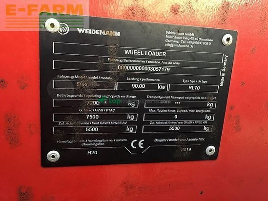 Telescopica -  - weidemann 5080t