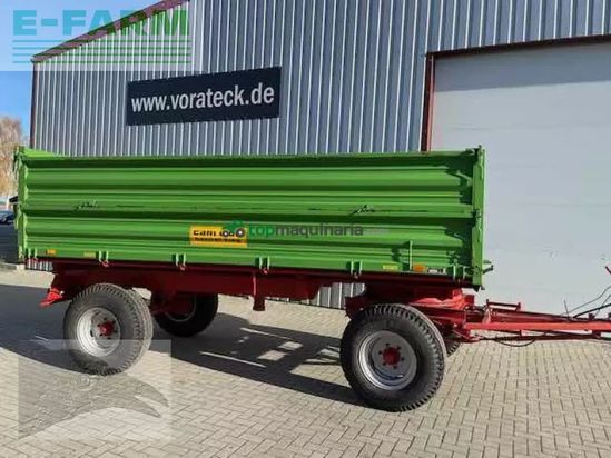 Remolqu agrícola -  - 8 to 3 seitenkipper 4 radbremse