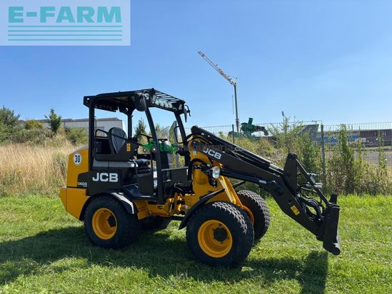 Minicargadora - JCB - 403 plus mit fahrerschutzdach