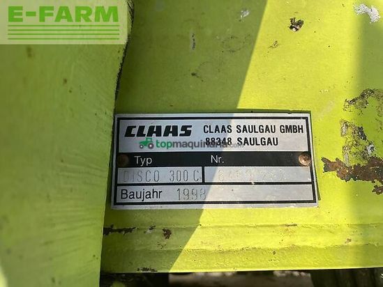 Cortacésped manual - Claas - disco 300 c