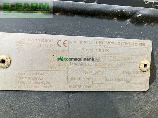 Cortacésped manual - Vicon - extra 736 t