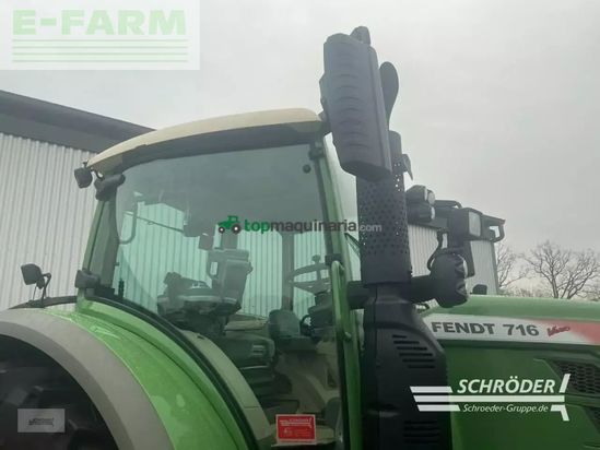 Tractor agrícola - Fendt - 716 vario s4 power | nur 2231 stunden ! Power