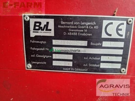 Remolqu esparcidor - BVL - v-mix plus 20h-2s