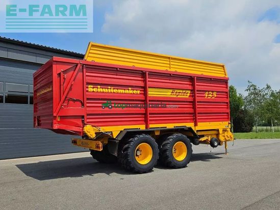 Remolqu agrícola - Schuitemaker - rapide 135 opraapwagen/silagewagen