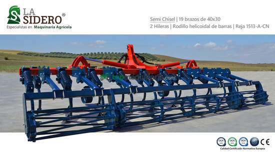 Semichisel La Sidero de 19 brazos 
