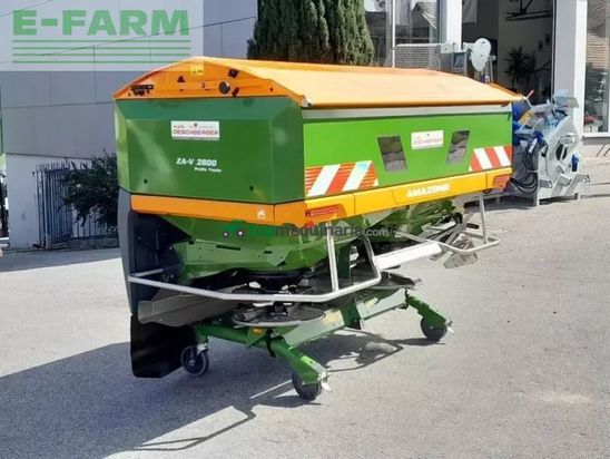 Esparcidor - Amazone - za-v 2600 profis tronic wiegestreuer