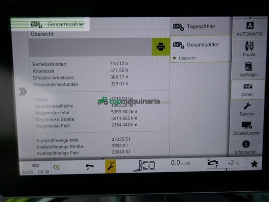 Cosechadora de Cereal - Claas - lexion 7700 tt