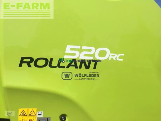 Empacadora gigant - Claas - rollant 520 rc