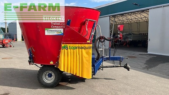 Remolqu esparcidor - Siloking - trailedline compact 10