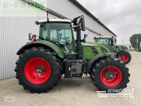 Tractor agrícola - Fendt - 724 s4 profi plus