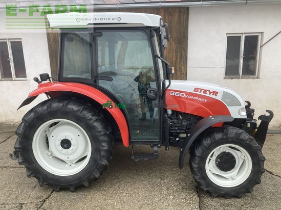 Tractor agrícola - Steyr - kompakt 360 a komfort
