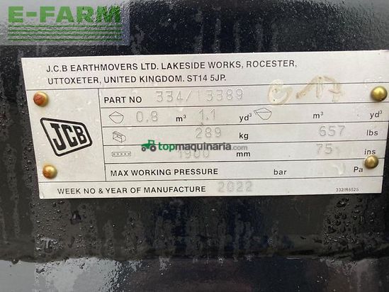 Minicargadora - JCB - schwergutschaufel zettelmeyer