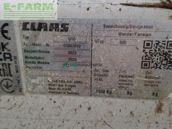 Henificador - Claas - VOLTO 1100