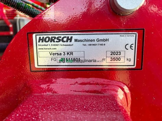 Sembradora - Horsch - versa 3 kr