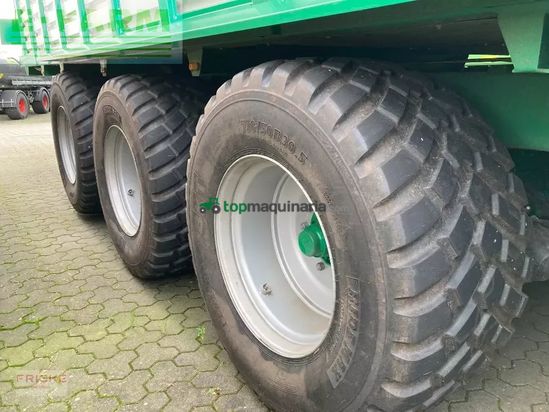 Cinta transportadora de forraje - Tebbe - st 650 tridem-silotrailer