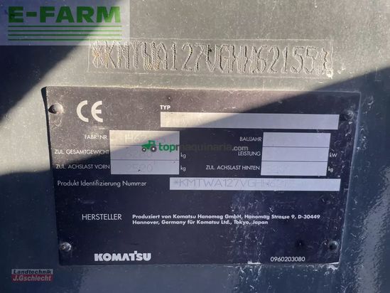 Minicargadora - Komatsu - wa 80m-7