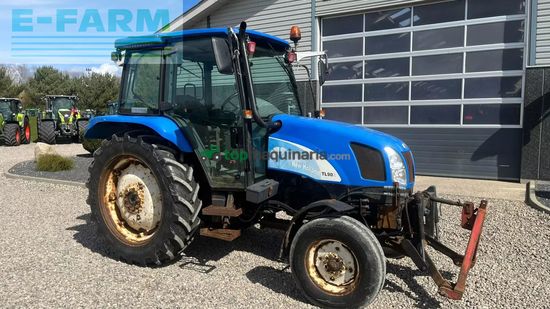 Tractor agrícola - New Holland - tl90a med frontlift