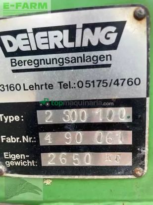 Riego - Deierling - 300m 100 er schlauch hüdig steuerung