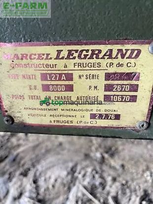 Volquet - Legrand - 8t