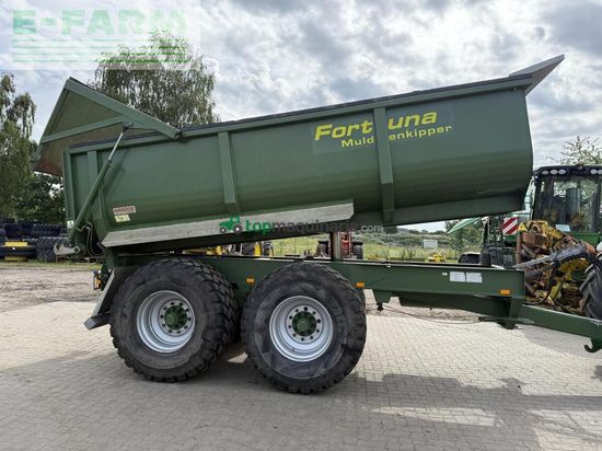 Remolqu agrícola -  - halfpipe mulde fts 210-5.2