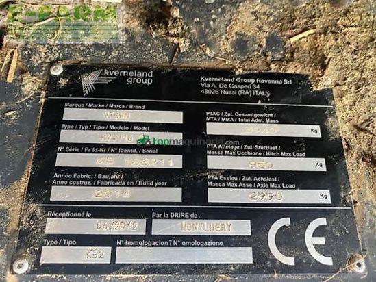 Empacadora gigant - Vicon - rv 4116 r