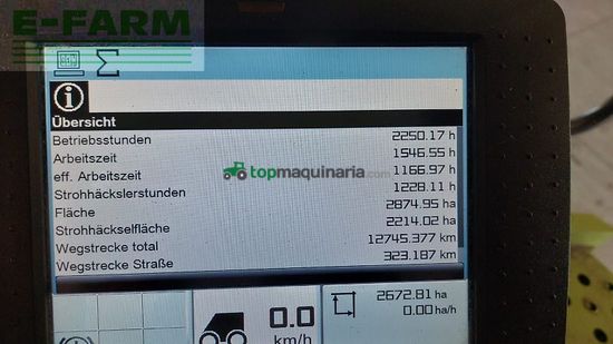 Cosechadora de Cereal - Claas - tucano 430