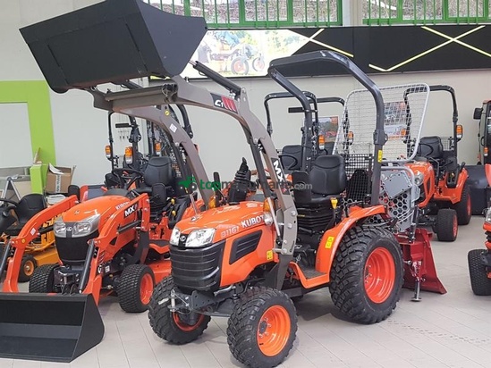 Tractor agrícola - Kubota - b1161 incl frontlader