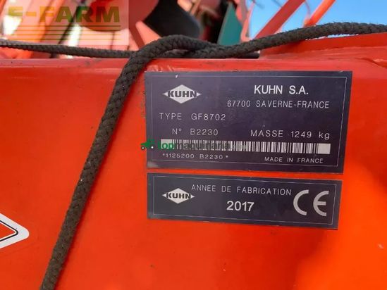 Henificador - Kuhn - gf8702